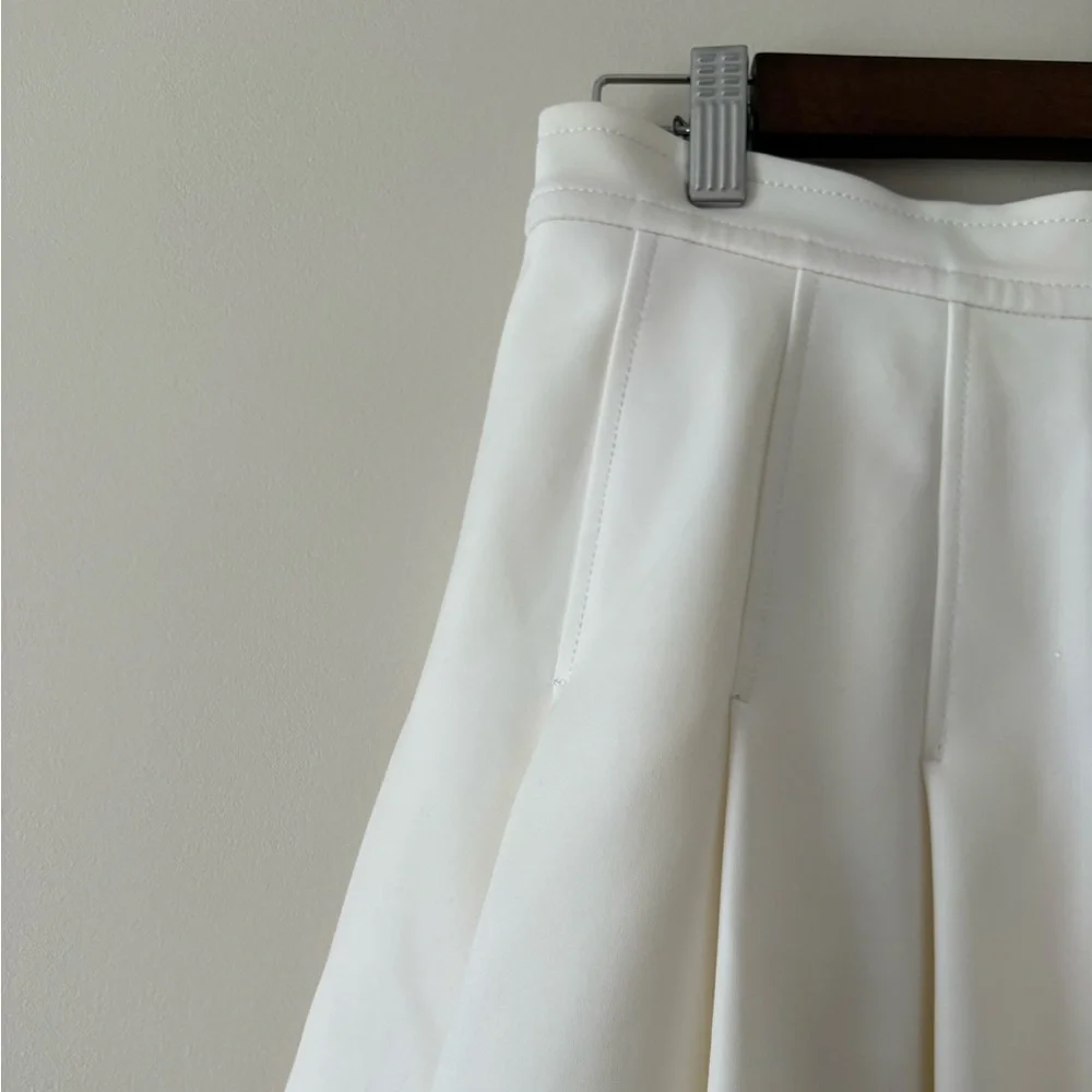 Tracy Reese White Circle Skirt Size 0 - Picture 2 of 13